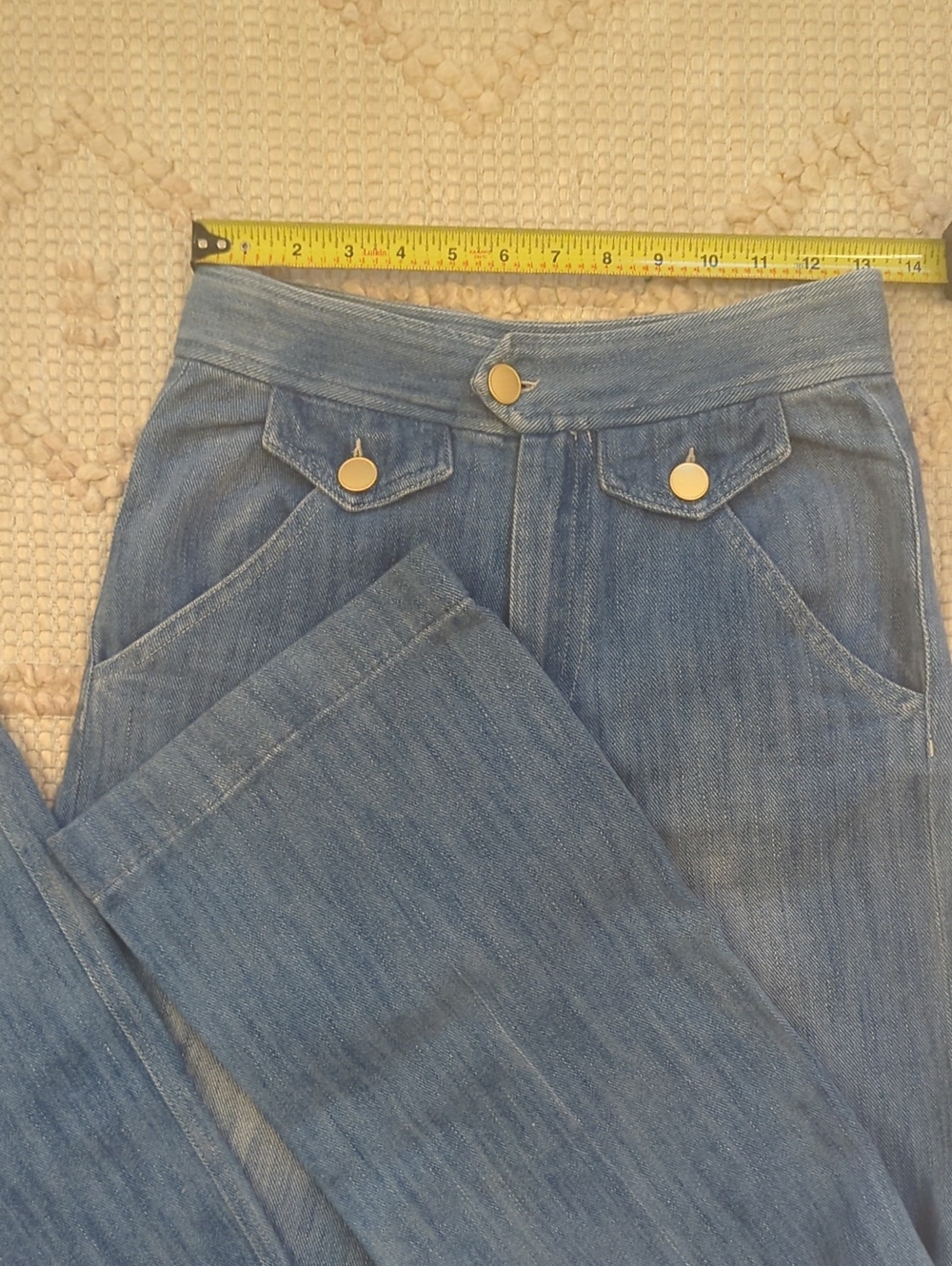 Isabel Marant High-Waisted Wide Leg Jeans | Size 34 (XS/S) - Picture 4 of 6